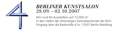 GALERIE KAYSSER :: ANDREA KAYSSER :: 4. Berliner Kunstsalon